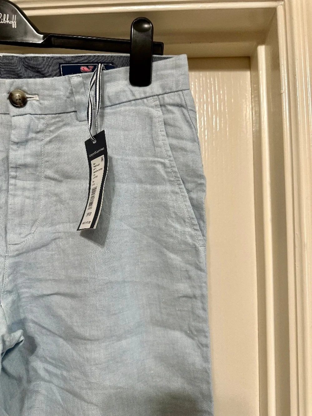Vineyard Vines Linen Blue Breaker Pants 30 X 30